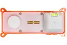 Смеситель для раковины (умывальника) REA OVAL GOLD + BOX скрытого монтажа (REA-B5125)