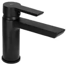 Смеситель для раковины (умывальника) REA ARGUS BLACK черный низкий (REA-B6210)