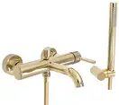 Rea Lungo Gold Смеситель для ванны и душа, золотой (REA-B6635)