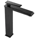 Смеситель для раковины (умывальника)  REA ROMANO OLD BLACK черный высокий (REA-B9902)
