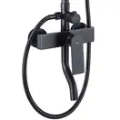 Душевой гарнитур REA HASS BLACK черный с изливом (REA-B9968)