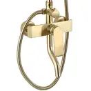 Душевой гарнитур REA HASS BRUSHED GOLD с изливом (REA-B9972)