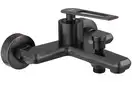 Змішувач для ванни та душу REA BLADE OLD BLACK чорний настінний (REA-B9975)