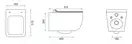 Унітаз REA Матео Rimless REA-C1258