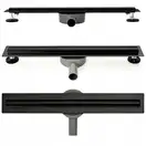 Трап для душа REA NEO SLIM PRO BLACK черный 50 см (REA-G6992)
