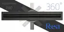 Трап для душа REA NEO SLIM PRO BLACK черный 60 см (REA-G8900)