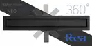 Rea Neo Pro Трап для душа 2в1, черный (REA-G8905)