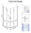 Душова Кабіна REA Fold N2 REA-K1950