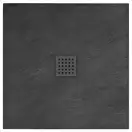 Душевой поддон REA ROCK 90X90 BLACK (REA-K4581)