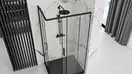 Душевая кабина REA PUNTO BLACK 80х100 (REA-K4806)