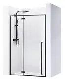 Душевая дверь REA FARGO BLACK MATT 100 (REA-K6330)