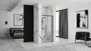 Душевая дверь REA SOLAR 140 BLACK (REA-K6359)