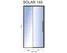 Душевая дверь REA SOLAR 140 BLACK (REA-K6359)