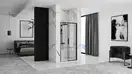 Душевая дверь REA RAPID SLIDE 120 BLACK (REA-K6402)