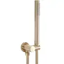 Душевая система с термостатом REA MILER BRUSHED GOLD + BOX скрытого монтажа (REA-P6716)