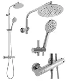 Rea Bliss Chrome Душевой гарнитур, хром (REA-P8805)