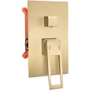 Душевая система REA PARKER BRUSHED GOLD + BOX скрытого монтажа (REA-P9141)