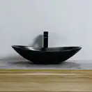 Умывальник (раковина) REA ROYAL 60 BLACK MAT накладной черный (REA-U0442)