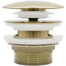 Донный клапан для ванни REA KLIK-KLAK GOLD золотой (REA-W2004)