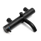 Змішувач для ванни Yoka SUNTO BLACK черный настенный з виливом (BP.SUNTO-BLK)