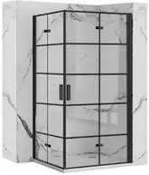 Душова Кабіна REA Molier Чорний Double 80x100 KPL-8537-6963