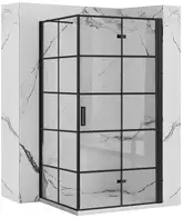 Душова Кабіна REA Molier Чорний 80x80 KPL-8537-8412