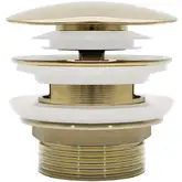 Донный клапан для ванни REA KLIK-KLAK GOLD золотой (REA-W2004)