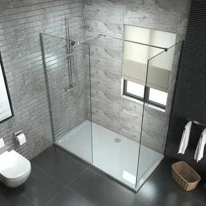 Душова Кабіна REA Walk-In REA Aero N 80-120x80-120 KPL-00843