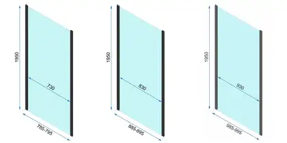 Rea Душова Кабіна Rapid Swing 70x100 KPL-K6407-K6423 (KPL-6407-6423) Rea Душова Кабіна Rapid Swing 70x100 KPL-K6407-K6423 (KPL-6407-6423)