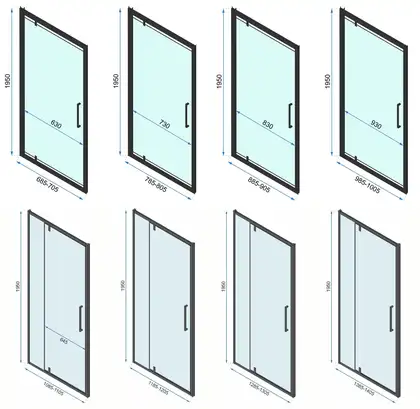 Душова Кабіна REA Rapid Swing 120x80 KPL-6413-6421 Душова Кабіна REA Rapid Swing 120x80 KPL-6413-6421