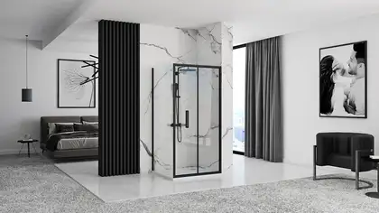 Rea Душова Кабіна Rapid Fold 90x80 KPL-6419-6421 Rea Душова Кабіна Rapid Fold 90x80 KPL-6419-6421