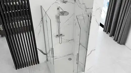 Душова Кабіна REA Molier Хром Double 90x100 KPL-8539-6371