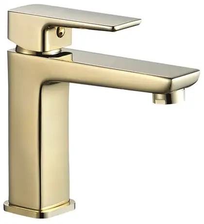 Змішувач для раковини (умивальника) REA ORIX GOLD золотий низький (REA-B6163) Змішувач для раковини (умивальника) REA ORIX GOLD золотий низький (REA-B6163)