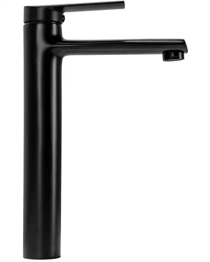 Rea Buzz Black High Смеситель для раковины, черный (REA-B6921) Rea Buzz Black High Смеситель для раковины, черный (REA-B6921)
