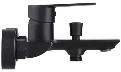 Rea Urban Black Смеситель для ванны и душа, черный (REA-B9910)