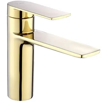 Rea Storm Gold Смеситель для раковины, золотой (REA-B9981)