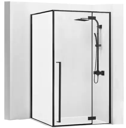 Душевая кабина REA FARGO BLACK 80х100 (REA-K6950) Душевая кабина REA FARGO BLACK 80х100 (REA-K6950)