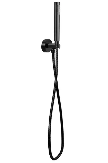 Rea Oval Black Душевая система скрытого монтажа, черная (REA-P8467)