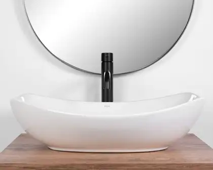 Rea Tango Умывальник накладной, белый (REA-U5610)