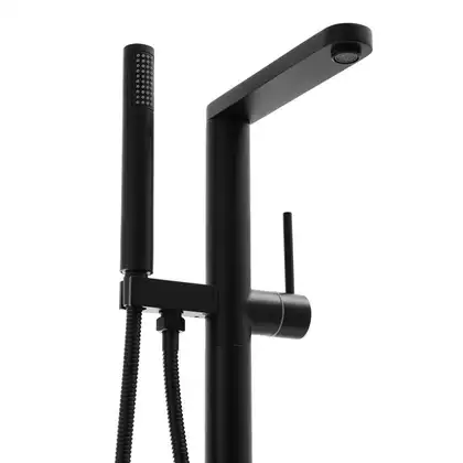 Змішувач для ванни Yoka ASPEN BLACK чорний підлоговий (BP.ASPEN BLK) Змішувач для ванни Yoka ASPEN BLACK чорний підлоговий (BP.ASPEN BLK)