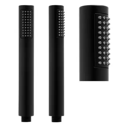 Змішувач для ванни Yoka SUNTO BLACK черный настенный з виливом (BP.SUNTO-BLK)