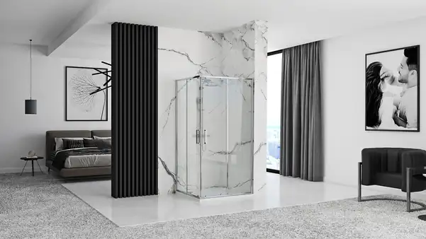Душова Кабіна REA Punto 80x100 + Душовий Піддон Savoy KPL-1889-4087