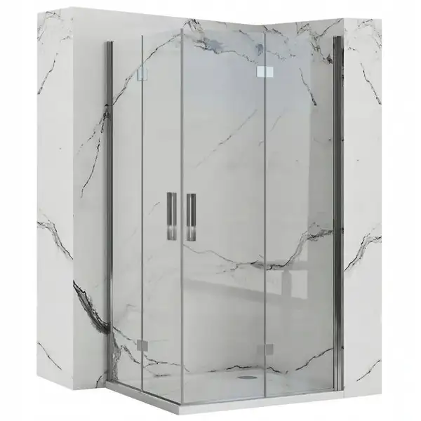 Душова Кабіна REA Molier Хром Double 80x100 KPL-6367-6371