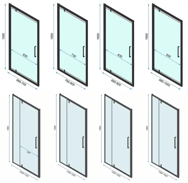 Душова Кабіна REA Rapid Swing 120x90 KPL-6413-6422