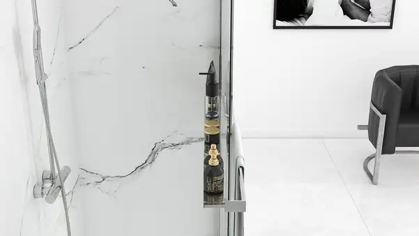 Душова Стінка REA Aero Хром 80 + EVO KPL-7552-08948