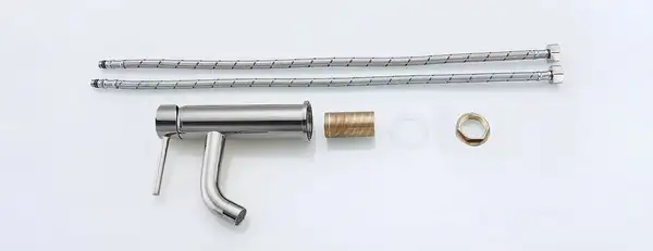 Смеситель для раковины (умывальника) REA LUNGO CHROME хром низкий (REA-B4101)
