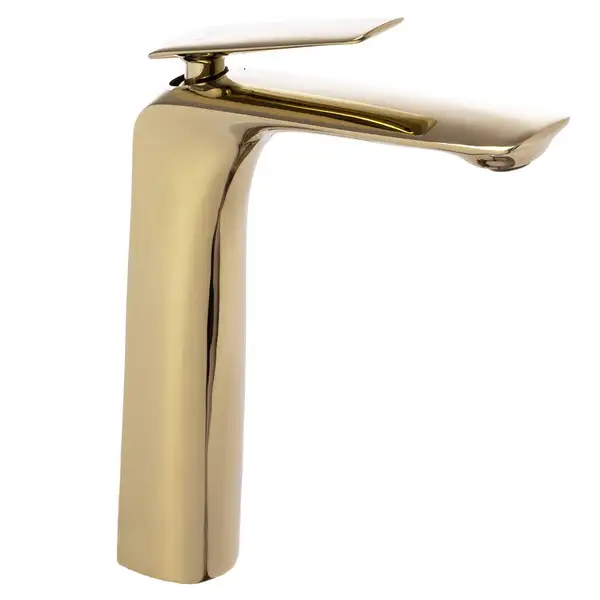 Rea Jager Gold Смеситель для раковины, золотой (REA-B5123)