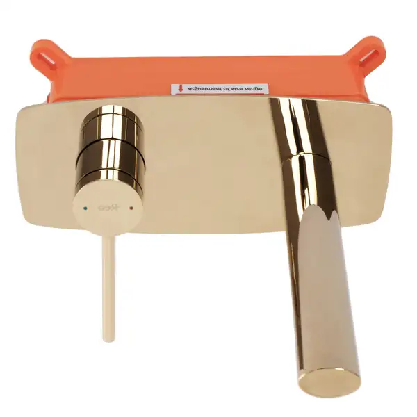 Смеситель для раковины (умывальника) REA OVAL GOLD + BOX скрытого монтажа (REA-B5125) Смеситель для раковины (умывальника) REA OVAL GOLD + BOX скрытого монтажа (REA-B5125)