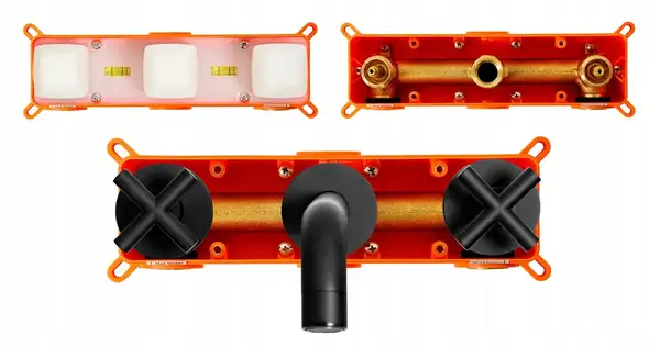 Rea EXIT BLACK MAT Змішувач для раковини, чорний (REA-B8000)