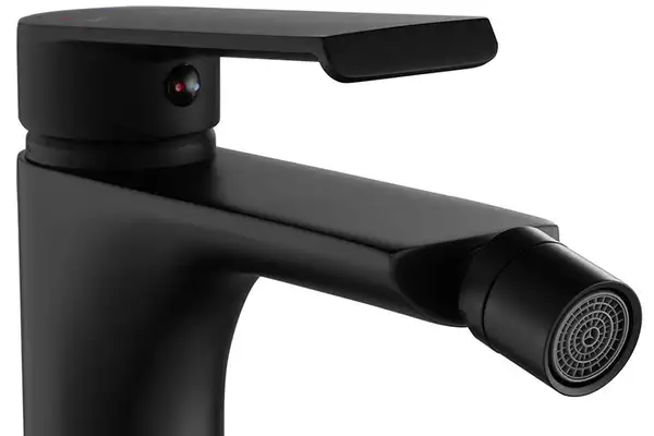 Смеситель для биде REA HASS BLACK черный (REA-B9965) Смеситель для биде REA HASS BLACK черный (REA-B9965)